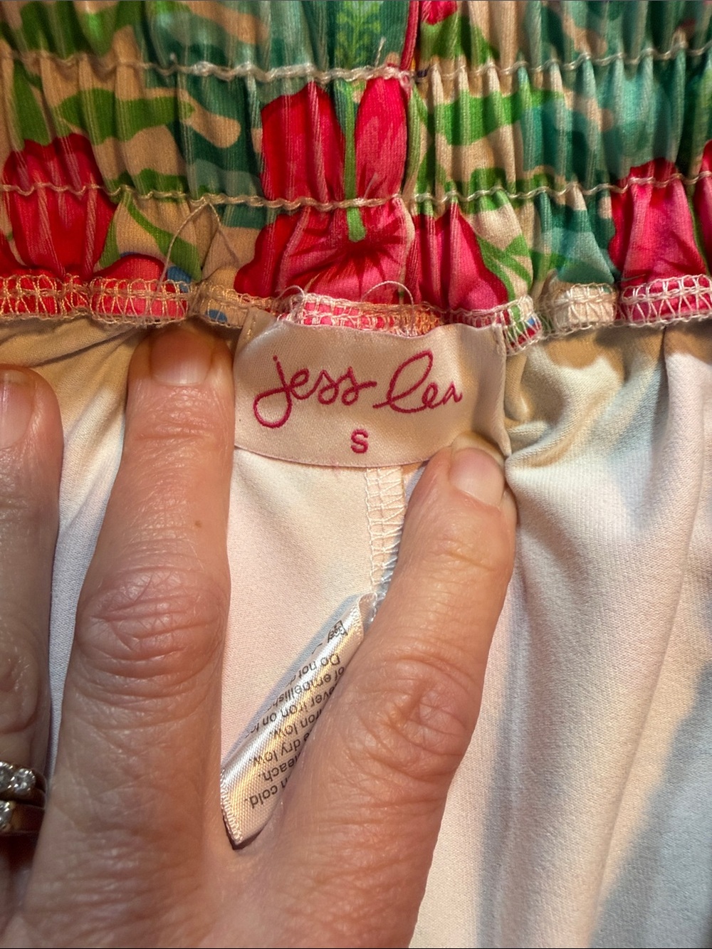 Hawaiian Print Gym Short by Jess Lea Brand. EUC! - Picture 3 of 15